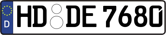 HD-DE7680