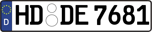 HD-DE7681