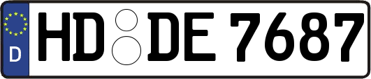 HD-DE7687