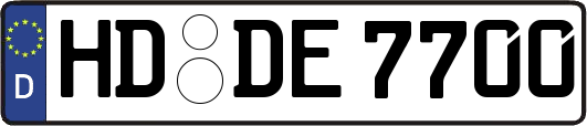 HD-DE7700