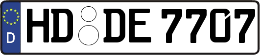 HD-DE7707