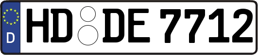 HD-DE7712