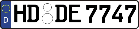 HD-DE7747