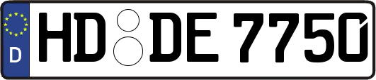HD-DE7750
