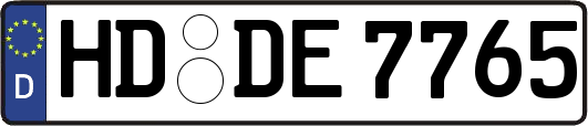 HD-DE7765