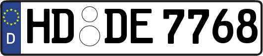 HD-DE7768
