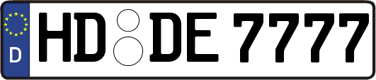 HD-DE7777