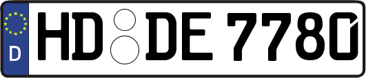 HD-DE7780