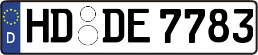 HD-DE7783