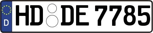 HD-DE7785