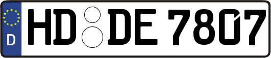 HD-DE7807