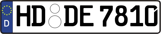 HD-DE7810