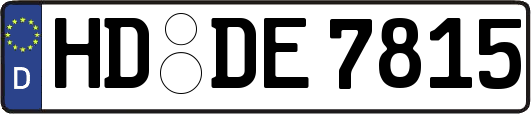 HD-DE7815