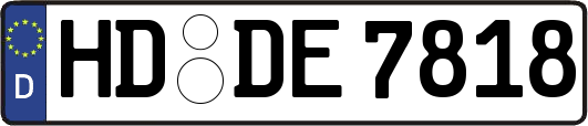 HD-DE7818