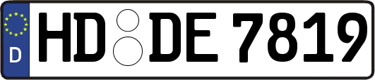 HD-DE7819
