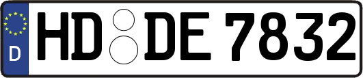 HD-DE7832