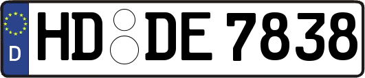 HD-DE7838