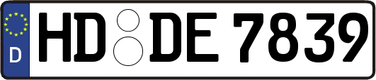 HD-DE7839