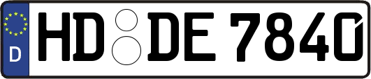 HD-DE7840