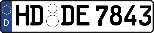 HD-DE7843