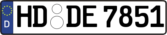 HD-DE7851