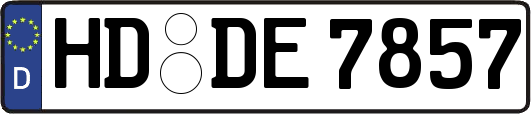 HD-DE7857