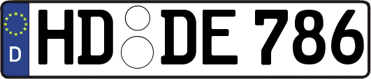 HD-DE786