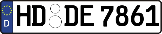 HD-DE7861