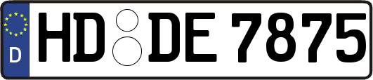 HD-DE7875