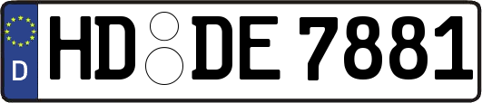 HD-DE7881