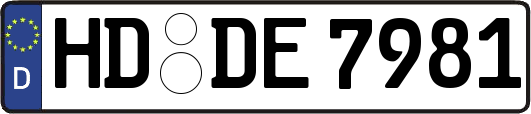 HD-DE7981