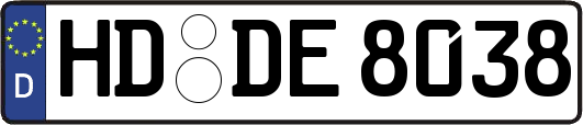 HD-DE8038