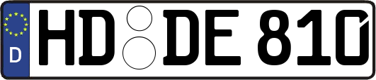 HD-DE810