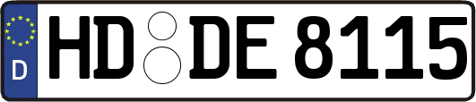 HD-DE8115