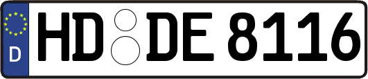 HD-DE8116