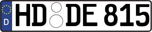 HD-DE815