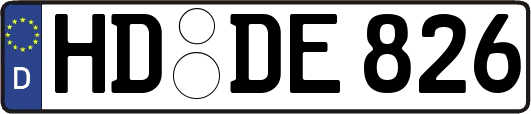 HD-DE826