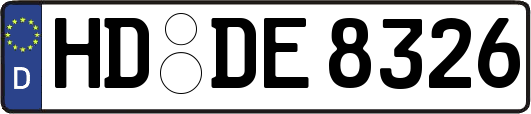 HD-DE8326