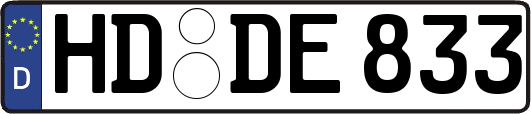 HD-DE833