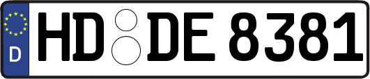 HD-DE8381