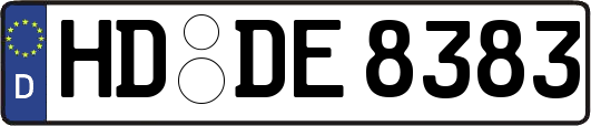 HD-DE8383