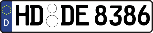 HD-DE8386