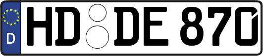 HD-DE870