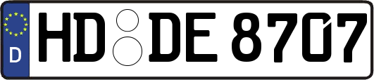HD-DE8707