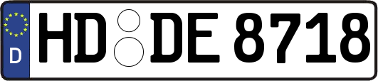 HD-DE8718