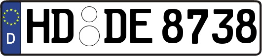 HD-DE8738
