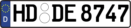 HD-DE8747