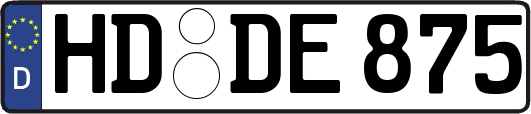 HD-DE875