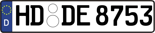 HD-DE8753