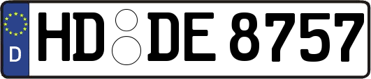 HD-DE8757